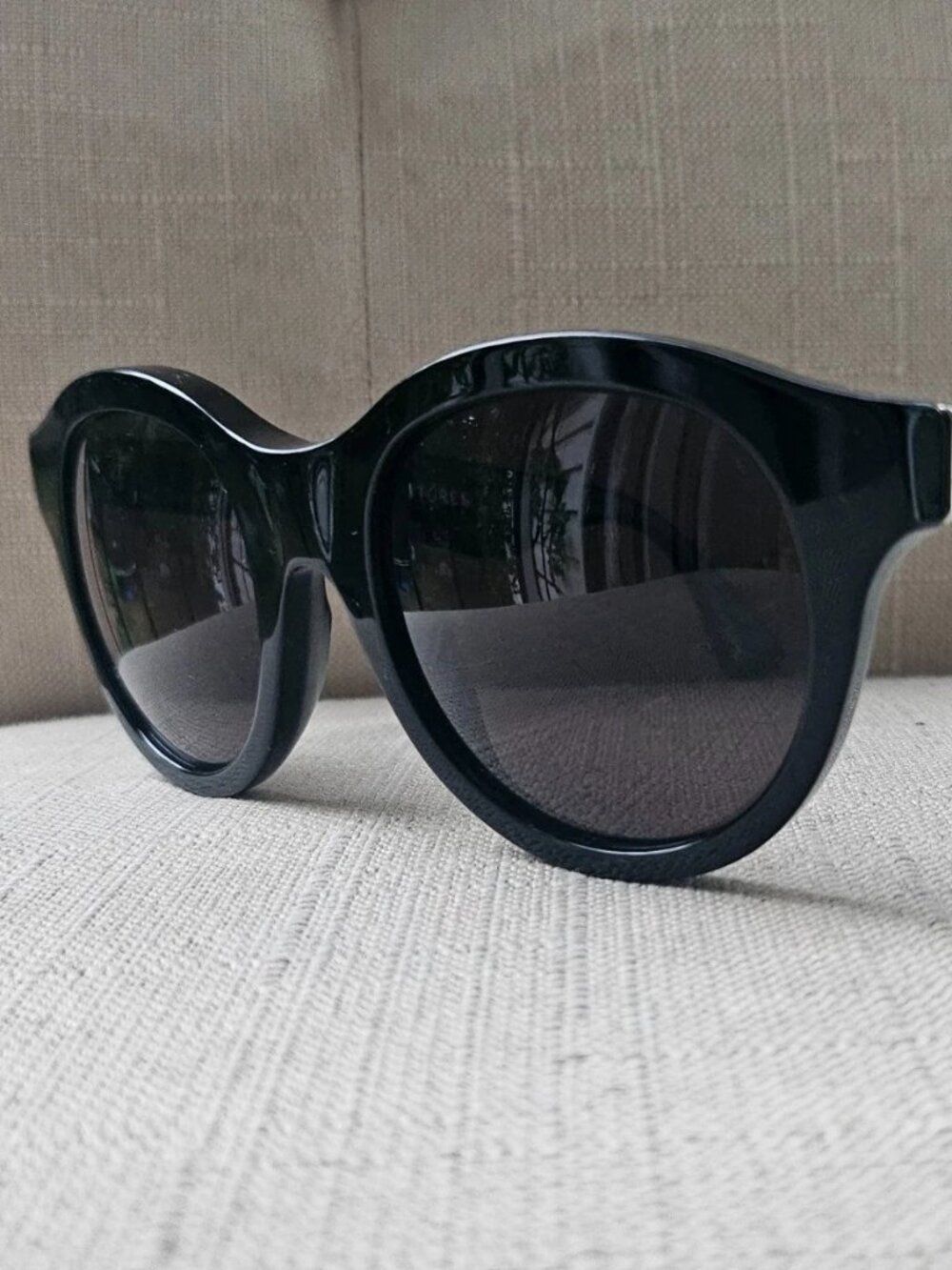 Retro Super Future Sunglasses Black Unisex Eyewear Handmade in Italy